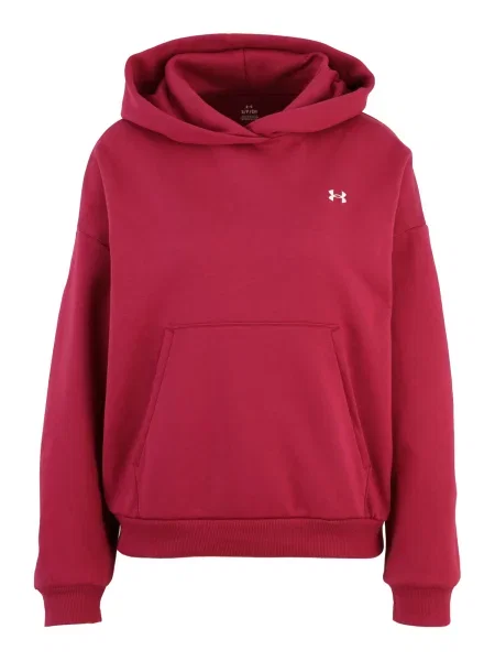 UNDER ARMOUR Hanorac sport Icon Fleece' roșu