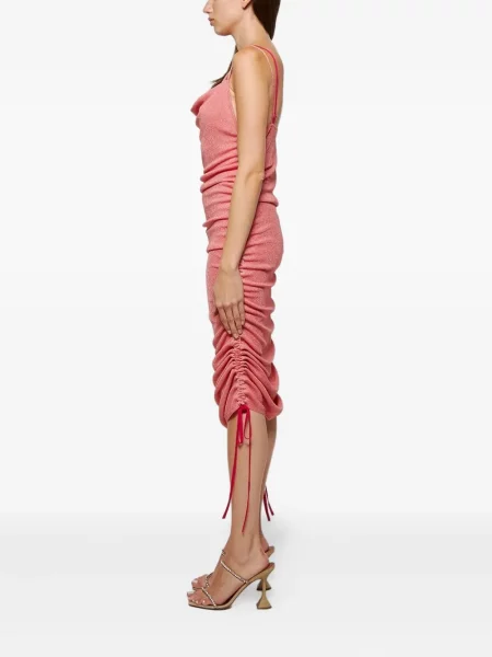 Rochie Dion Lee de costum roz