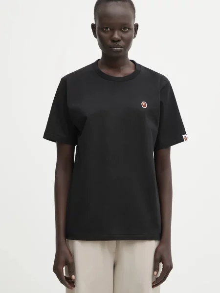 A Bathing Ape tricou din Ape Head One Point negru