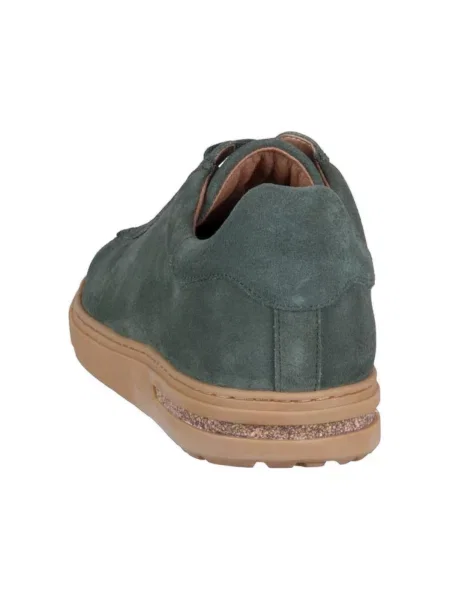 Pantofi Birkenstock din nubuc verde