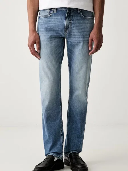 Guess blugi slim fit pentru bărbați ANGELS albastru