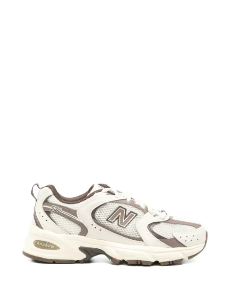 Sneakerși New Balance 530 cu șireturi din dantelă alb