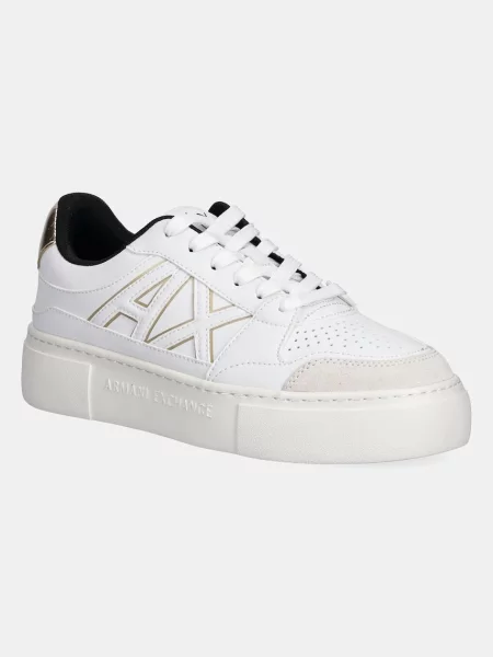 Сникърси Armani Exchange бяло