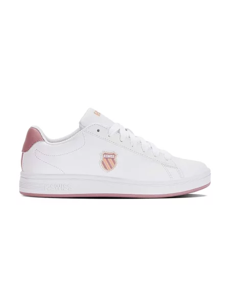 Шкіряні кросівки K-Swiss COURT SHIELD білий