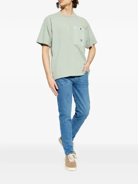 Blugi Ps Paul Smith cu 5 buzunare albastru
