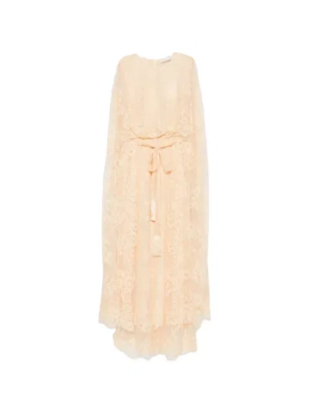 Rochie maxi Zimmermann de mătase cu model floral cu imagine alb
