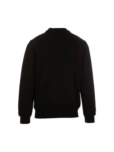 Lacoste bluza nierozpinana Mężczyźni dresowy jednolity 3 czarny