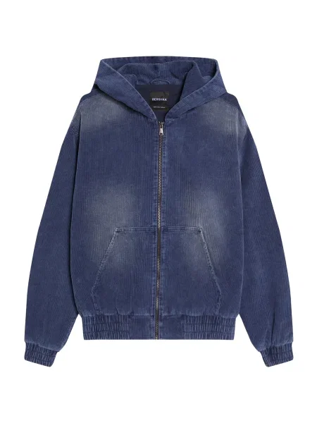 Bershka Prehodna jakna marine