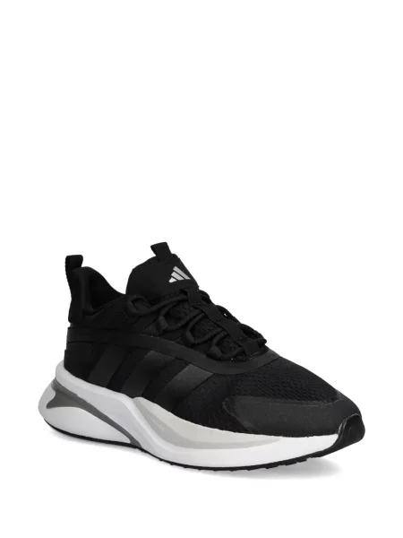 Prugaste kožne tenisice Adidas Terrex s printom crna