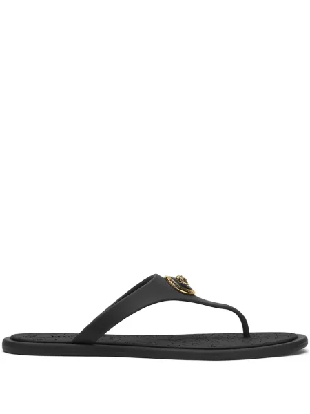Sandale Versace fără toc negru