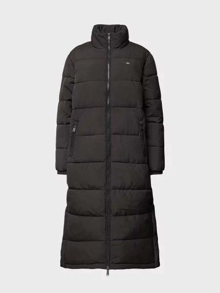 Макси джинсовая куртка Tommy Jeans черная