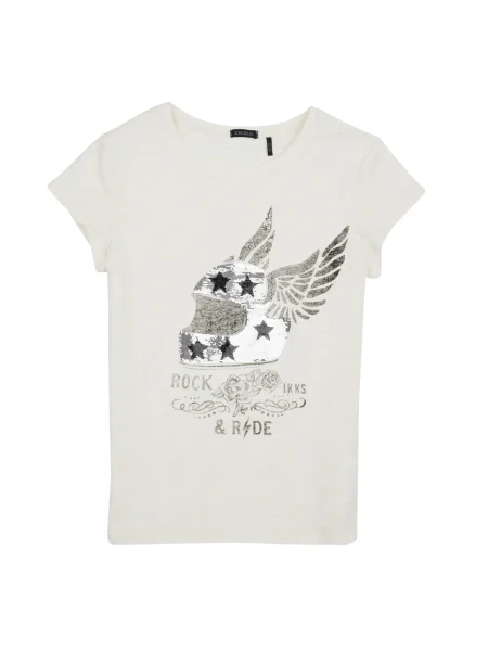 Tricou copii Ikks alb