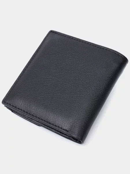 ST Leather Accessories Гаманець Шкіра чорний