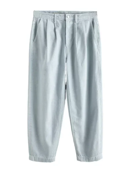 Next Pantaloni cu cute deschis albastru