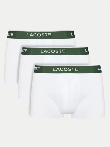 Lacoste 3 db-os boxeralsó szett fehér