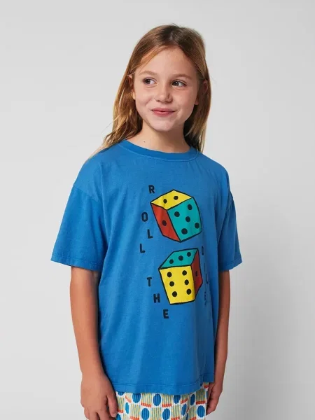 Bobo Choses tričko Roll The Dice modré