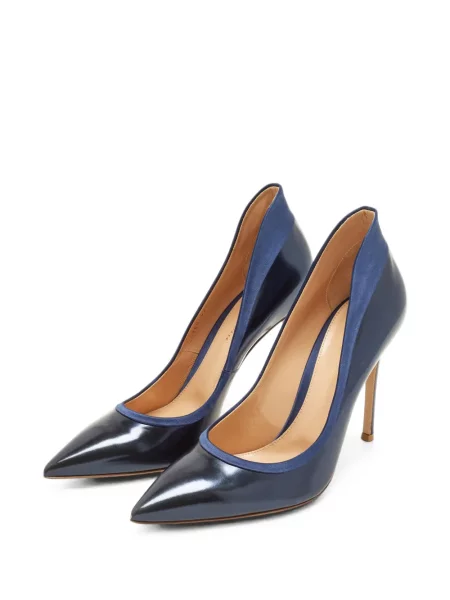 Pantofi cu toc Gianvito Rossi albastru
