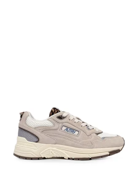 Sneakerși Autry cu imagine cu model leopard