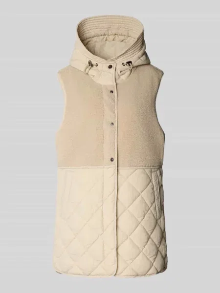 Kamizelka polarowa ze pikowanymi szwami i wpuszczanymi Fuchs Schmitt