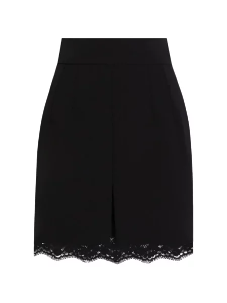 Fustă Dolce & Gabbana de lână negru