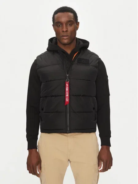 Brezrokavnik Alpha Industries črna