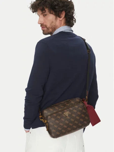 Guess Torbica za okrog pasu HMMILO rjava