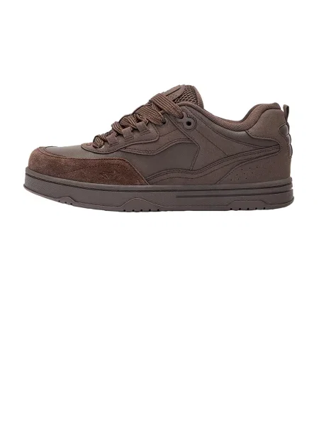 Sneakerși Pull&bear maro