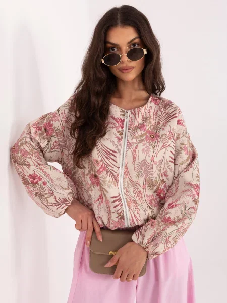 Pantaloni Italy Moda roz