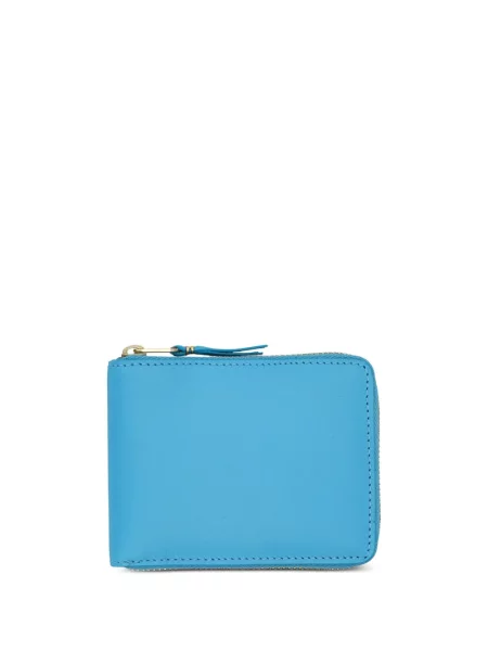 Portofel Comme Des Garçons Wallet din piele albastru
