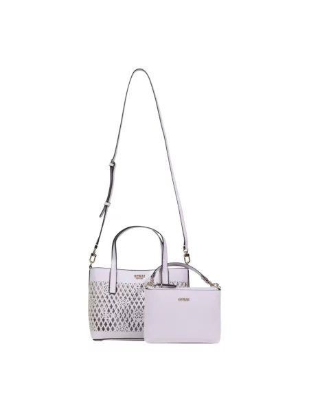 Guess torebka LETTY fioletowa