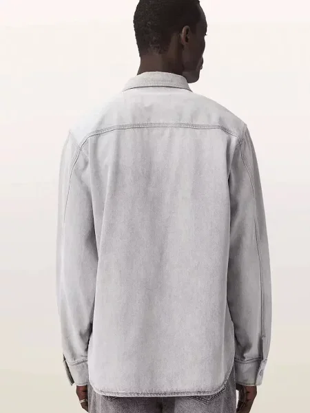 AllSaints сорочка джинсова ALBIN