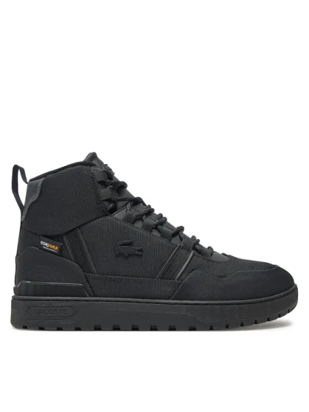Lacoste Сникърси T-Clip Mid Trainers черен