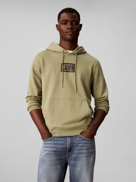 Calvin Klein Jeans Hanorac | Relaxed fit verde
