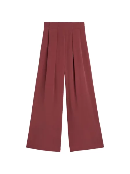 Pantaloni palazzo Momoni roșu