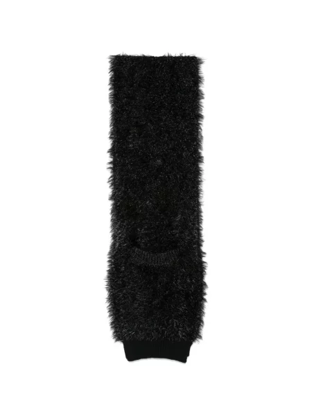 Fular Junya Watanabe tricotate negru