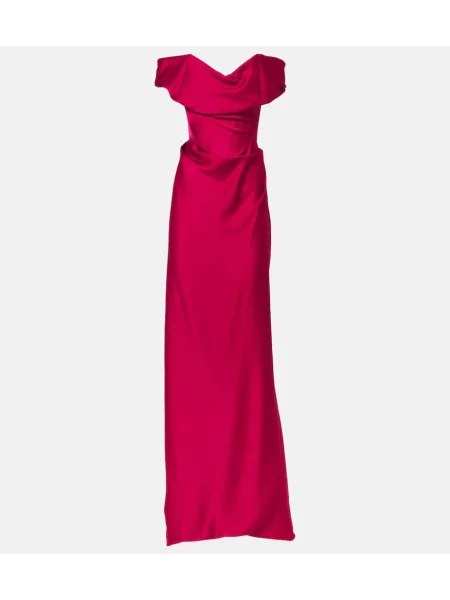 Rochie Vivienne Westwood din satin roșu