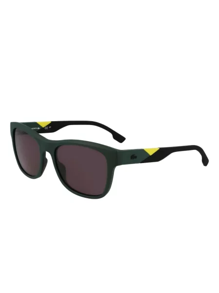 Ochelari de soare Lacoste cu imagine negru