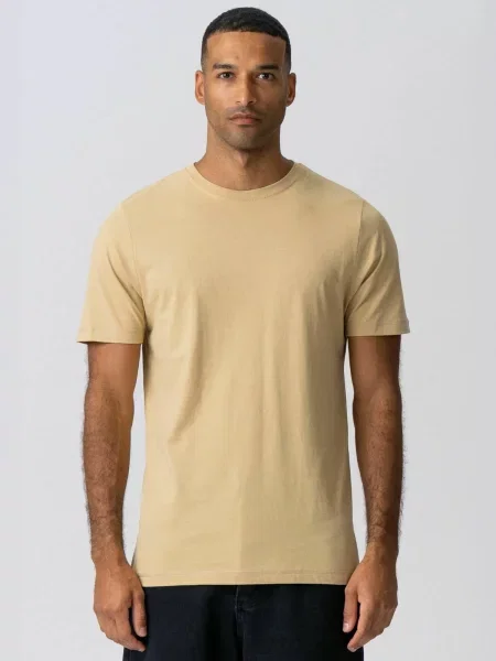 TEESHOPPEN Cămașă Organic Basic bej