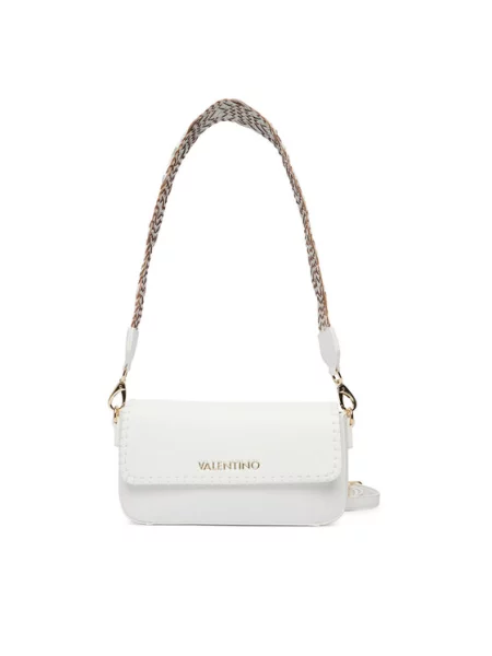Crossbody torbica Valentino bijela