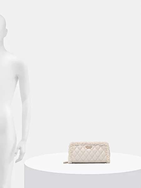 Сумочка Guess CRISTI бежевий