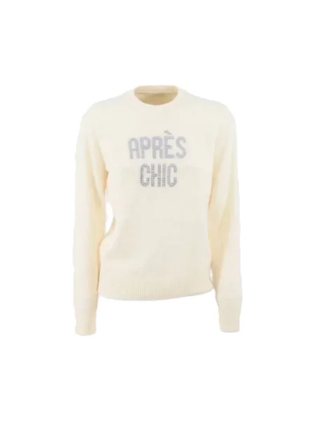 Sweter Mc2 Saint Barth beżowy