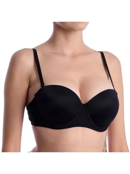 Sutien bandeau Lormar negru