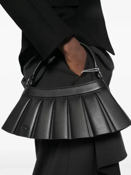 Geantă shopper Lacoste negru