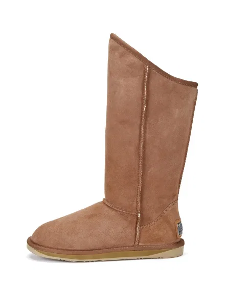 Australia Luxe Collective Kozačky COSY TALL hnědá