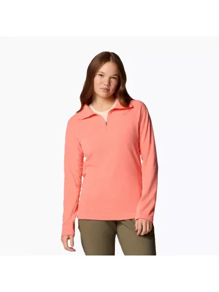 Дамски поларен суитшърт Columbia Glacial IV Zip alpenglow розово