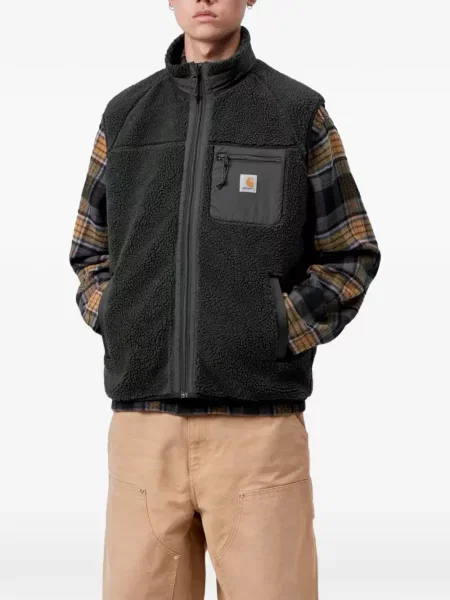 Флийс елек Carhartt Wip зелено