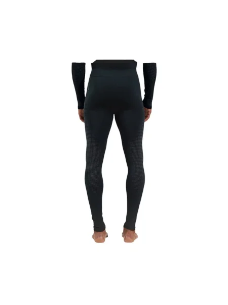 Pánske termoaktívne nohavice ODLO Performance Warm Bl Bottom Long black keystyle čierna