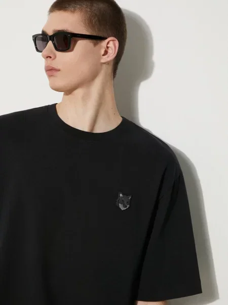 Košile Maison Kitsuné černá