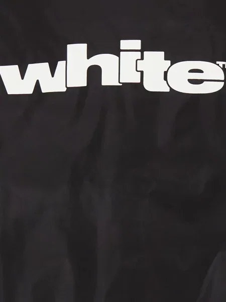 Off-White Kurtka schwarz biała