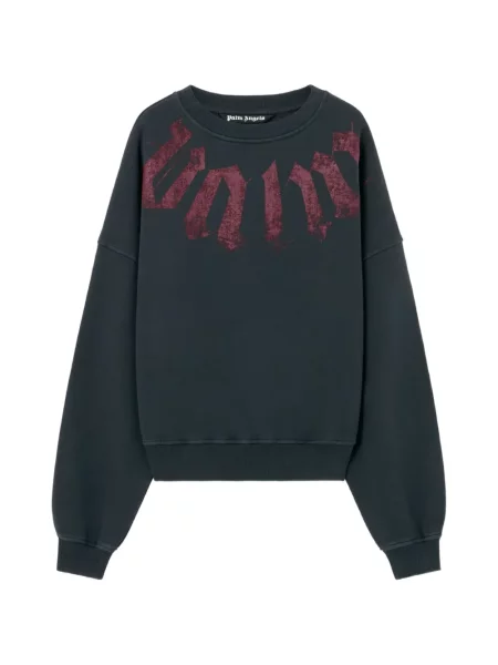 Hanorac Palm Angels cu autograf negru